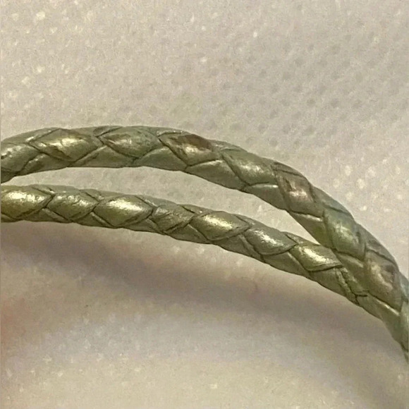 Very  old , used , Pandora double wrap bracelet - Picture 6 of 6